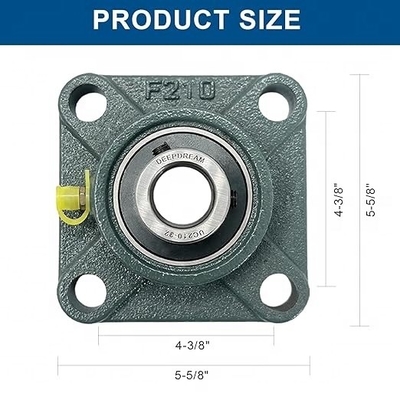 Lungo ciclo di vita cuscino in acciaio inossidabile blocco cuscinetto a sfera UCF serie UCF204 UCF205 UCF206 UCF207 UCF208 UCF209 UCF210