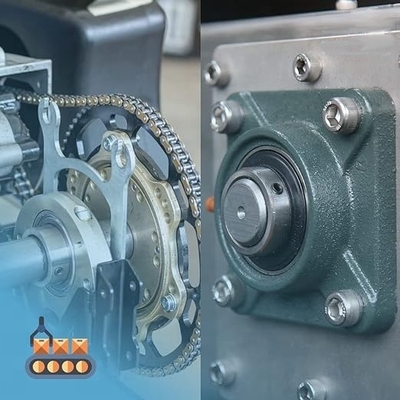 Lungo ciclo di vita cuscino in acciaio inossidabile blocco cuscinetto a sfera UCF serie UCF204 UCF205 UCF206 UCF207 UCF208 UCF209 UCF210