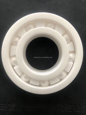 Struttura a sfera a scanalatura profonda Cuscinetti in ceramica completa 608 per esigenze di manutenzione ridotte