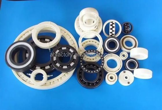 Struttura a sfera a scanalatura profonda Cuscinetti in ceramica completa 608 per esigenze di manutenzione ridotte
