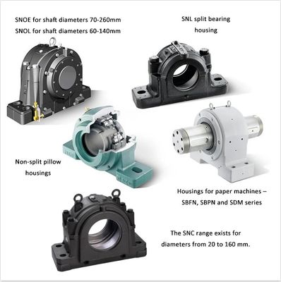 Stainless Steel SNL520-617 Cascamento per cuscini a blocchi di cuscinetto per aziende agricole