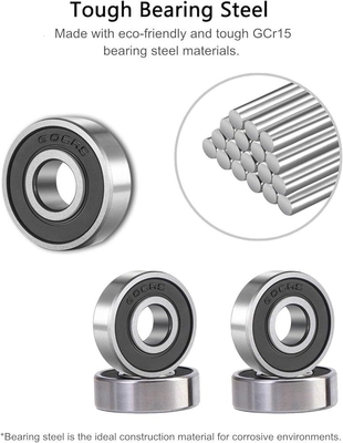 Cuscinetto a sfera a scanalatura profonda in miniatura 608 609 623 624 628 629 ZZ RS per skateboard