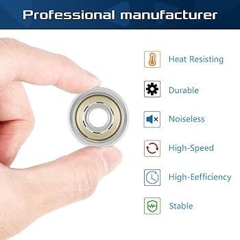 Turbocompressore a gabbia di rame Cuscinetto a sfera in ceramica 6310 ZZ RS Cuscinetto a sfera a scanalatura profonda