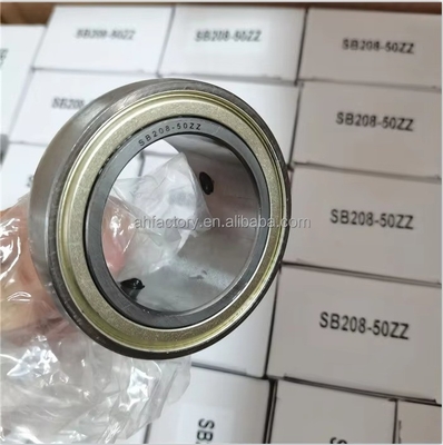 50 mm di foratura radiale SB208/50ZZ cuscino blocco cuscinetto a sfera per carico pesante cuscinetto metrico inserito