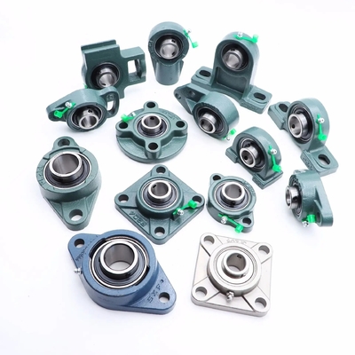 UCP209-28 Doppio sigillo ABEC3 cuscino blocco cuscinetti 1-3/4 Foratura con gabbia in acciaio resistente