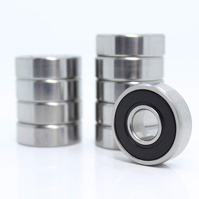 ISO9001 2008 Certificato cuscinetto a sfera in miniatura a scanalatura profonda 608-2Z con acciaio cromato GCR15