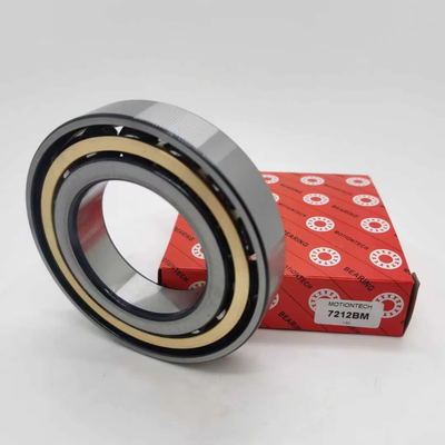 Materiale di acciaio cromato cuscinetto a sfera angolare a contatto 7212BM per la fabbricazione 60*110*22mm