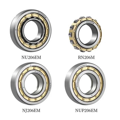 NU208ECM Cuscinetto a rulli cilindrico con gabbia in poliammide e certificato ISO9001 2008