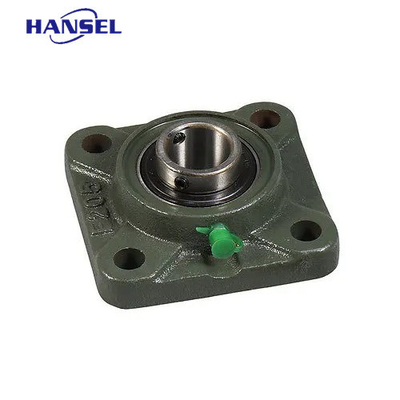 Fabbricazione di cuscinetti per cuscini UCF in acciaio cromato GCR15 in blu nero verde
