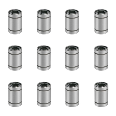 Macchine tessili Acciaio cromo LM6UU Cuscinetto a scivolo lineare a filo con precisione nominale P0