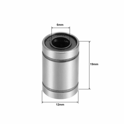 L'alluminio di serie completa cuscinetto a sfera lineare cuscinetto a flange LMK6UU per macchine CNC