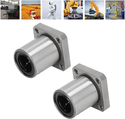 L'alluminio di serie completa cuscinetto a sfera lineare cuscinetto a flange LMK6UU per macchine CNC