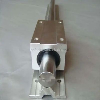 Lunghezza personalizzabile CNC alluminio rotondo lineare guida rotaia SBR12 con SBR30UU blocco di scivolo