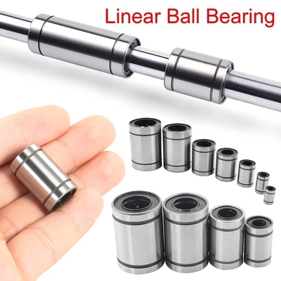P6 LM8UU Cuscinetti a sfera lineari CNC da 8 mm per barre, lineare per rotaie, lineare per alberi