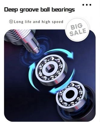 Performance stabile e voce bassa 6416 Deep Groove Radial Ball Bearing 80x200x48mm