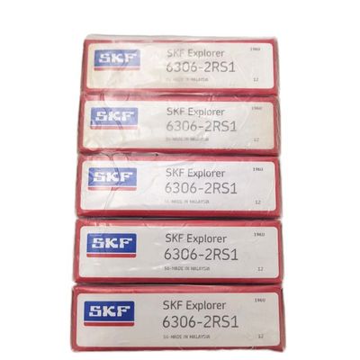 Macchine Long Life 1 20 mm P0 P6 P5 P4 P2 acciaio cromo GCR15 cuscinetto a fila singola 6306-2RS1