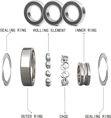 UR Automotive Deep Groove Ball Bearing 60mm Borre Size per miniere e agricoltura
