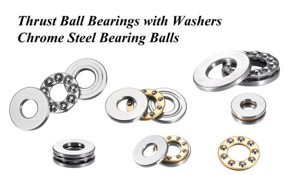 25*52*18 mm Parti di motociclette Acciaio cromo 51305 Cuscinetto a sfera di spinta con gabbia in acciaio