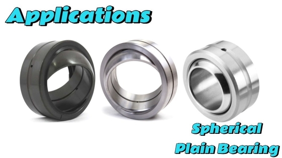 Correnti a pianta sferica GE100ET-2RS GE110ET-2RS GE120ET-2RS per macchine