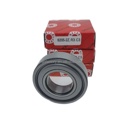 ISO9001 2008 Certificato 6205-2Z Cuscinetto a sfera a scanalatura profonda con buco di dimensione 0-25 mm