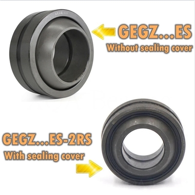 GEM 35 ES-2RS cuscinetto sferico piatto 35 x 55 x 35/20 mm sigillo a doppio labbro per la punta del bastone