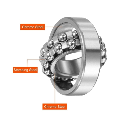 Capacità di approvvigionamento 1207-ZZ 1207-2RS Cuscinetto a sfera autoallineante 35x72x17mm