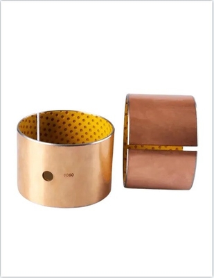 Metrica piana sinterizzata in bronzo con cuscinetto da 35*68*55 mm per business scope in marrone