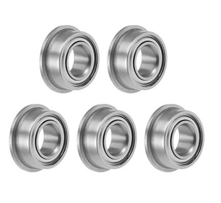 Performance stabile a bassa voce MF128-ZZ Alta precisione 2 RS Flanchetta cuscinetti a sfera a scanalatura profonda