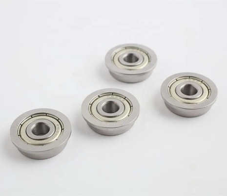 Performance stabile a bassa voce MF128-ZZ Alta precisione 2 RS Flanchetta cuscinetti a sfera a scanalatura profonda