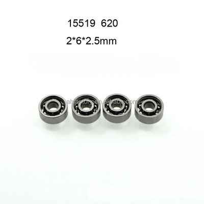 Acciaio cromato GCR15 MR62-2RS cuscinetto a sfera a scanalatura profonda 2*6*2,5 mm per imballaggio di logo personalizzato