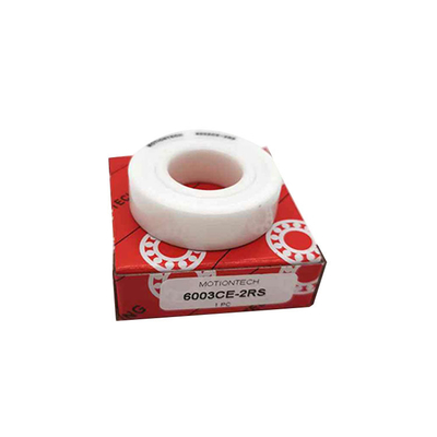 Struttura a scanalatura profonda Cuscinetto ceramico completo 6003 CE -2RS P5 Rating di precisione 17*35*10MM