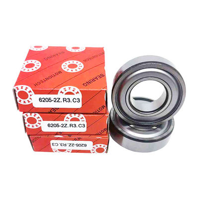 P5 per cuscinetti a sfera a scanalatura profonda in acciaio cromato multi-tipo ad alta precisione 6205-2Z/C3