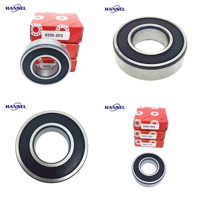 25 mm dimensione del foro C0 C2 C3 C4 C5 doppia fila cuscinetti a sfera a scanalatura profonda 6205-2rs di SKF