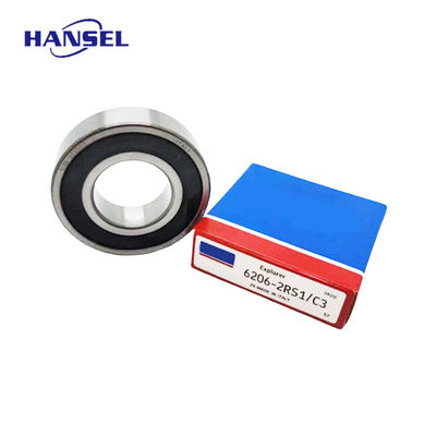 Dimensione del foro 0 30 mm S K F Cuscinetti a sfera a scanalatura profonda 6206-2RS1/C3 per prestazioni