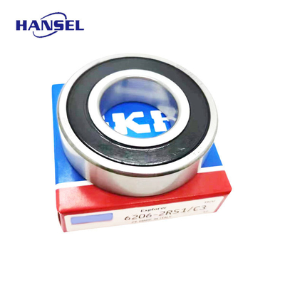 Dimensione del foro 0 30 mm S K F Cuscinetti a sfera a scanalatura profonda 6206-2RS1/C3 per prestazioni