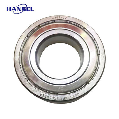 Cuscinetti a sfera a scanalatura profonda Serie 6207 ZZ per macchine per la costruzione di trattori per autoveicoli
