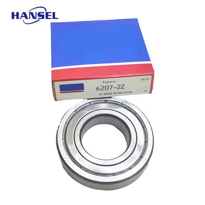 Cuscinetti a sfera a scanalatura profonda Serie 6207 ZZ per macchine per la costruzione di trattori per autoveicoli