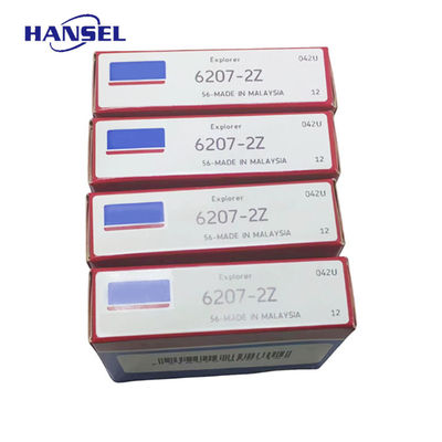 Cuscinetti a sfera a scanalatura profonda Serie 6207 ZZ per macchine per la costruzione di trattori per autoveicoli