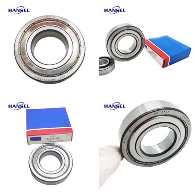 Cuscinetti a sfera a scanalatura profonda Serie 6207 ZZ per macchine per la costruzione di trattori per autoveicoli