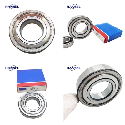 Acciaio cromato Multi-Type 6207 ZZ Deep Groove Ball Bearings per S K F a prezzi accessibili