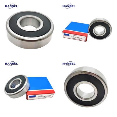 2RS Seals Type Deep Groove Ball Bearings 6305-2RS1/C3 con Bore Size 0 25 mm
