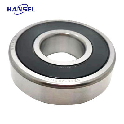 Cuscinetti a sfera a scanalatura profonda 6305-2RS1/C3 Cuscinetto in miniatura per strutture a fila singola