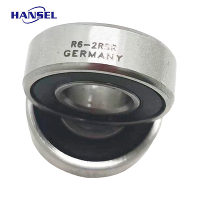 ISO9001 2008 R6-2RS certificato cuscinetti a sfera aperti a scanalatura profonda per applicazioni pesanti