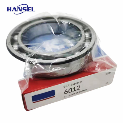 Long Life Radial SKF Deep Groove Ball Bearings 6012 Affidabili per lavori di costruzione