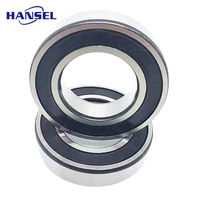P6 Rating di precisione Long Life Cuscinetti a sfera a scanalatura profonda in acciaio al carbonio Serie 6006-2RS