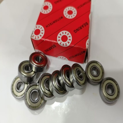 P6 Rating di precisione 625ZZ Cuscinetto a sfera miniato a scanalatura profonda con certificato ISO9001 2008