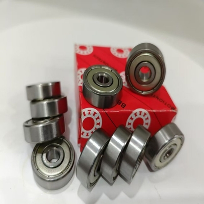 P6 Rating di precisione 625ZZ Cuscinetto a sfera miniato a scanalatura profonda con certificato ISO9001 2008