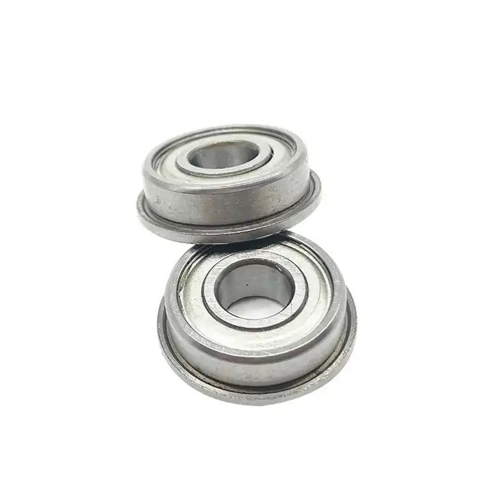 MF128ZZ Cuscinetto a sfera in miniatura a flange da 8x12x3,5 mm per sigilli a fila singola tipo ZZ 2RS OPEN