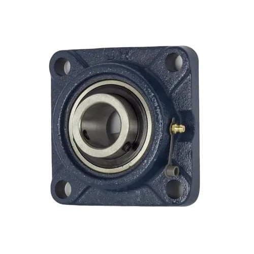 Fabbricazione di cuscinetti per cuscini UCF in acciaio cromato GCR15 in blu nero verde