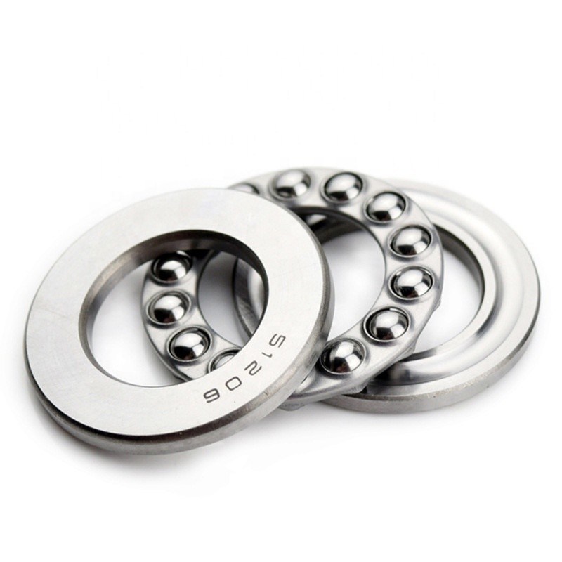 Cuscinetto a sfera a spinta piatta 51109 P5 per la resistenza agli urti nei cuscinetti in acciaio e acciaio